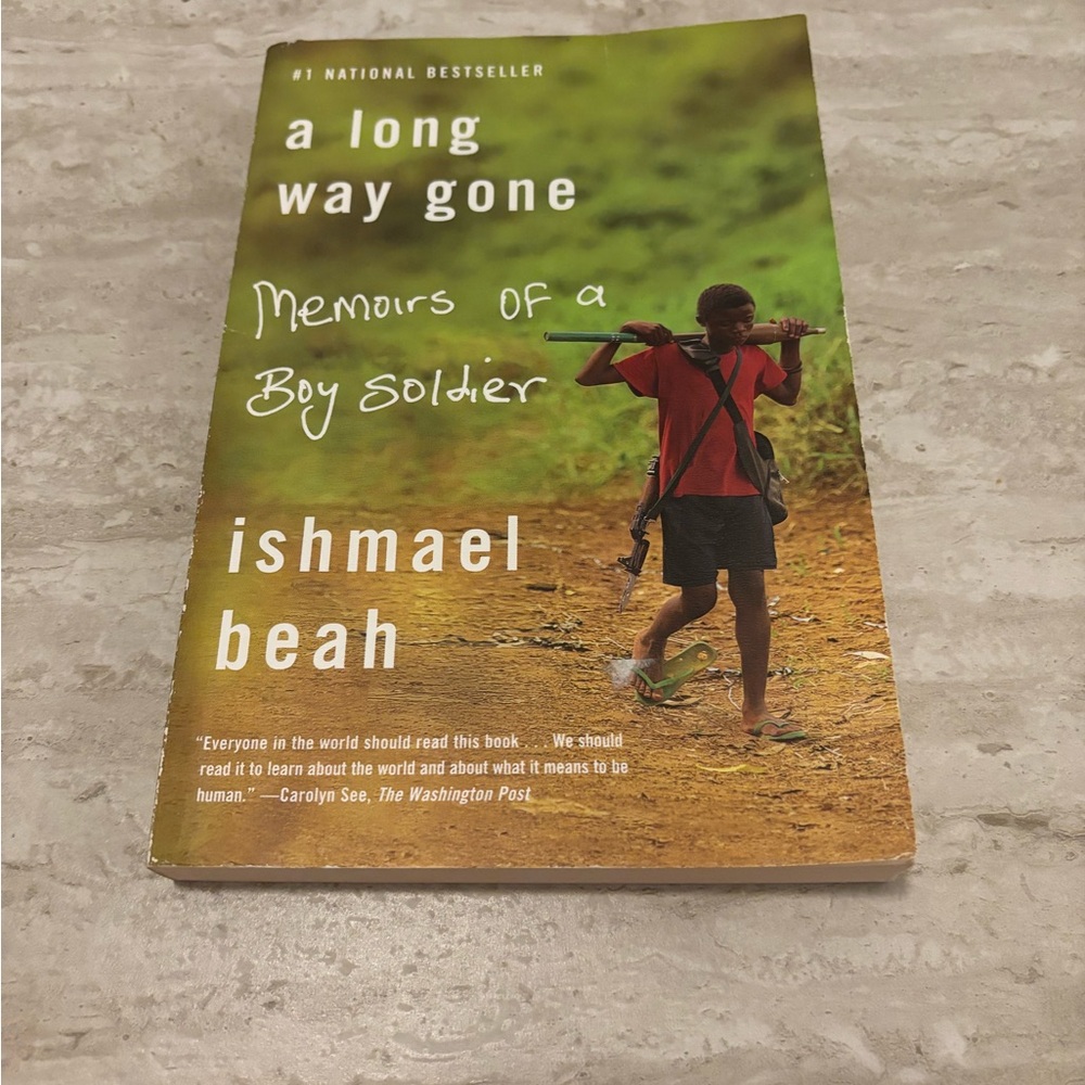 A Long Way Gone by Ishmael Beah